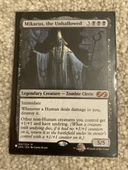 Mikaeus, the Unhallowed - The List (Ultimate Masters UMA art) - NM mtg magic - Image 1