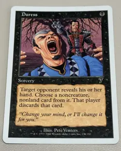 7x Common 7th Edition MTG - ©2001 M/NM zB Blood Pet, Duress - Image 4