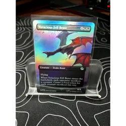 Voracious Fell Beast (Borderless) #422 (Foil) NM Lord of the Rings LTR Magic MTG - Image 1