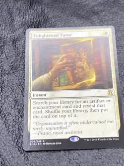 B6 Enlightened Tutor Eternal Masters 009/249 MTG NM - Image 1