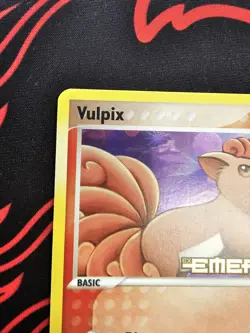 Pokemon Vulpix Reverse Holo Common EX Emerald 72/106 2005 English Card - Image 4