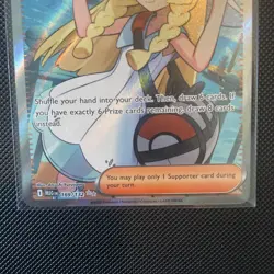 2025 Pokemon Mega Evolution Lillie's Determination Ultra Rare #169/132 Near Mint - Image 2