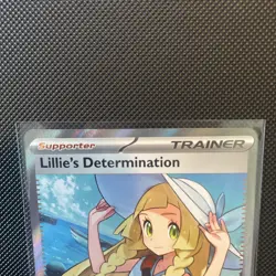 2025 Pokemon Mega Evolution Lillie's Determination Ultra Rare #169/132 Near Mint - Image 3