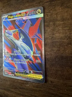 Mega Latias EX 163/132 Me01: Mega Evolution Pokemon TCG Ultra Rare Full Art - Image 3