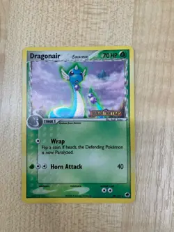 Dragonair 28/101 Holo Stamped Dragon Frontiers Pokemon Card Rare VGC - Image 1