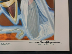 Iridescent Angel Matt Cavotta Signed Art Print 9 x 11 MTG Magic the Gathering - Image 2