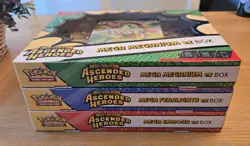 3x Pokemon TCG Ascended Heroes - Mega Ex Box’s, 1 Of Each - New And Sealed - Image 2
