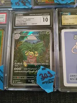 7 Slabs Pokemon Graded Card Collection , CGC/ Psa - Image 2