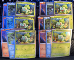 Pokemon 151 Poster Promos Bulbasaur 046 Charmander 047 Squirtle 6 Set Lot - Image 1