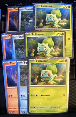 Pokemon 151 Poster Promos Bulbasaur 046 Charmander 047 Squirtle 6 Set Lot - Image 3