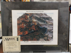 Avalanche Riders Art Print Edward Beard Hand Signed & Numbered #32/500 MTG - Image 1
