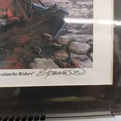Avalanche Riders Art Print Edward Beard Hand Signed & Numbered #32/500 MTG - Image 4