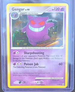 Pokemon Gengar 17/99 2009 Rare Regular EN 120HP Pokemon TCG - Image 1