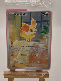 Pokemon Fennekin 080 SEALED Chaos Rising Promo Illustration Rare NM - Image 1