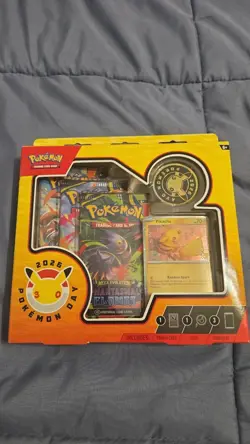 Pikachu Pokemon TCG Pokemon Day 2026 Collection 30th Anniversary Box Sealed - Image 1