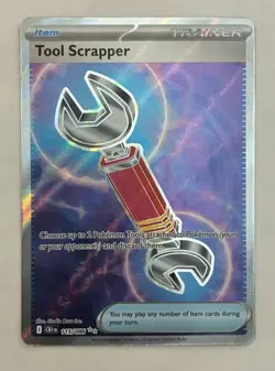Pokemon TCG Chaos Rising: Tool Scrapper 115/86 Full Art Ultra Rare NM - Image 1