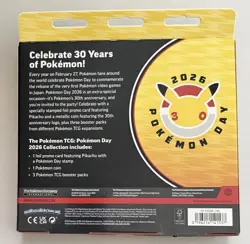 Pokemon TCG Pokemon Day 2026 Collection Box Brand New & Factory Sealed - Image 2