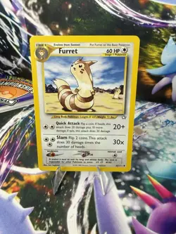 Furret 35/111 - Neo Genesis Unlimited Edition - WOTC Pokemon TCG - Image 1