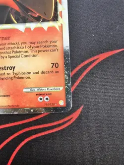 Pokemon Typhlosion PRIME Holo Ultra Rare Heartgold & Soulsilver 110/123 2010 - Image 2