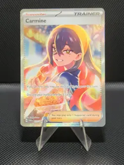 Pokemon Carmine Twilight Masquerade 217/167 Special Illustration Rare TCG - NM - Image 1