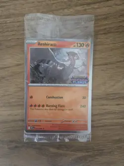 Pokemon Reshiram Phantasmal Flames Stamped Promo 017/094 SEALED - Image 1