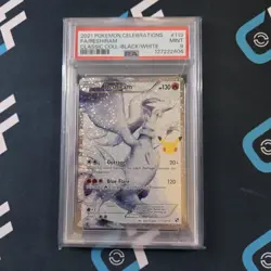 Reshiram 113/114 Celebrations: Classic Collection Holo Rare Pokemon TCG PSA 9 - Image 1