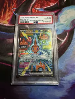 Pokemon 2025 Rotom ex 126/094 SIR Phantasmal Flames GEM MINT PSA 10 - Image 1