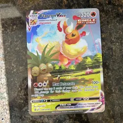JUMBO Oversized Flareon VMAX Promo Alt Art SWSH180 Pokemon Premium Collection - Image 1