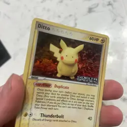 Pokemon Ditto (Pikachu) Delta Species Reverse Holo LP-039/113 English - Image 5