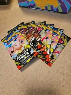 Pokemon Mega Evolution Perfect Order Booster Box + ETB - Booster + 7 Packs - Image 2