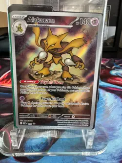 Pokemon TCG Alakazam 009 Mega Evolutions ETB Promo Sealed NM - Image 1