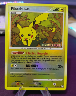 Pikachu - 94/123 - Pokemon Burger King Promo Stamped Reverse Holo Common - Image 1