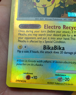 Pikachu - 94/123 - Pokemon Burger King Promo Stamped Reverse Holo Common - Image 4