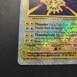 [HP/DMG] 2002 Zapdos 19/110- Legendary Collection Reverse Holo Rare- Pokemon TCG - Image 4