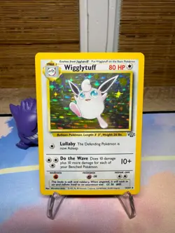 Wigglytuff 16/64 Jungle Holo Pokemon TCG WOTC Vintage - Image 1