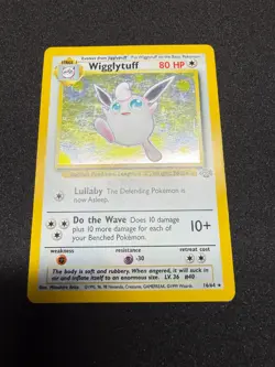 Wigglytuff 16/64 Jungle Holo Pokemon TCG WOTC Vintage - Image 2