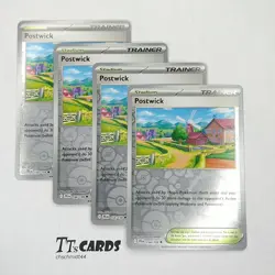 Postwick 154/159 REVERSE HOLO x4 Playset 4x Pokemon S&V Journey Together JTG - Image 1