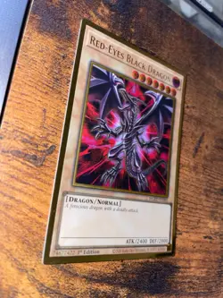 Red-Eyes Black Dragon - MGED-EN003 - 1st Edition - Gold Rare - LP - Image 5