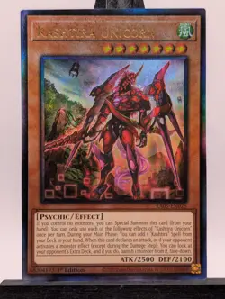 Kashtira Unicorn 1st Edition [Ultimate Rare] RA05-EN025 Yu-Gi-Oh! - Image 1