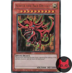 Yugioh Slifer the Sky Dragon LC01-EN002 Ultra Rare Limited Edition HP - Image 1