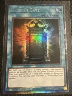 Illusion Gate MZMU-EN023 Collector's Rare 1st Ed NM Yugioh - Image 1