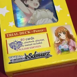 New Sealed Weiss Schwarz The iDOLM@STER Cinderella Girls Power Trial Deck Lot B4 - Image 3