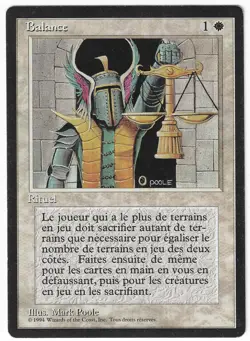 ►Magic-Style◄ MTG - Balance - French Revised FBB - Good - Image 1