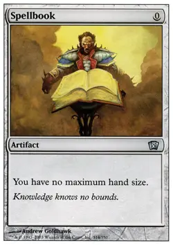 1x Spellbook Moderate Play, English 8th Edition MTG Magic - Image 1