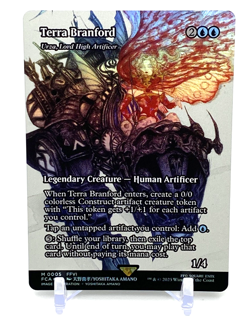 MTG Magic Final Fantasy Terra Branford (Urza, Lord High Artificer) SHOWCASE FOIL - Image 3