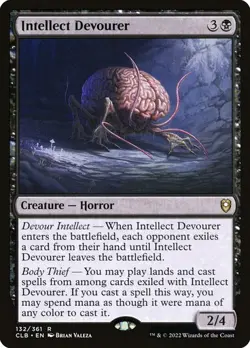NM Intellect Devourer, MTG, Baldur's Gate, Magic the Gathering, 132 - Image 1