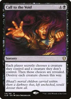 NM Call to the Void, MTG, Baldur's Gate, Magic the Gathering, 118 - Image 1