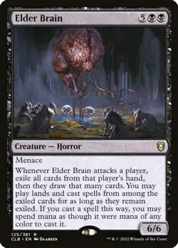 NM Elder Brain, MTG, Baldur's Gate, Magic the Gathering, 125 - Image 1