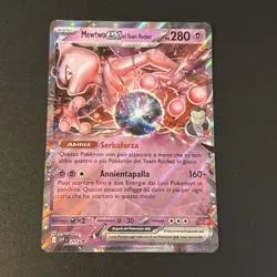 Pokemon Mewtwo Ex Del Team Rocket 205 Promo Rivali Predestinati Svp It Nm Ita - Image 1