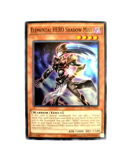 Yugioh! LP Elemental HERO Shadow Mist - SDHS-EN001 - Super Rare - Unlimited - Image 1